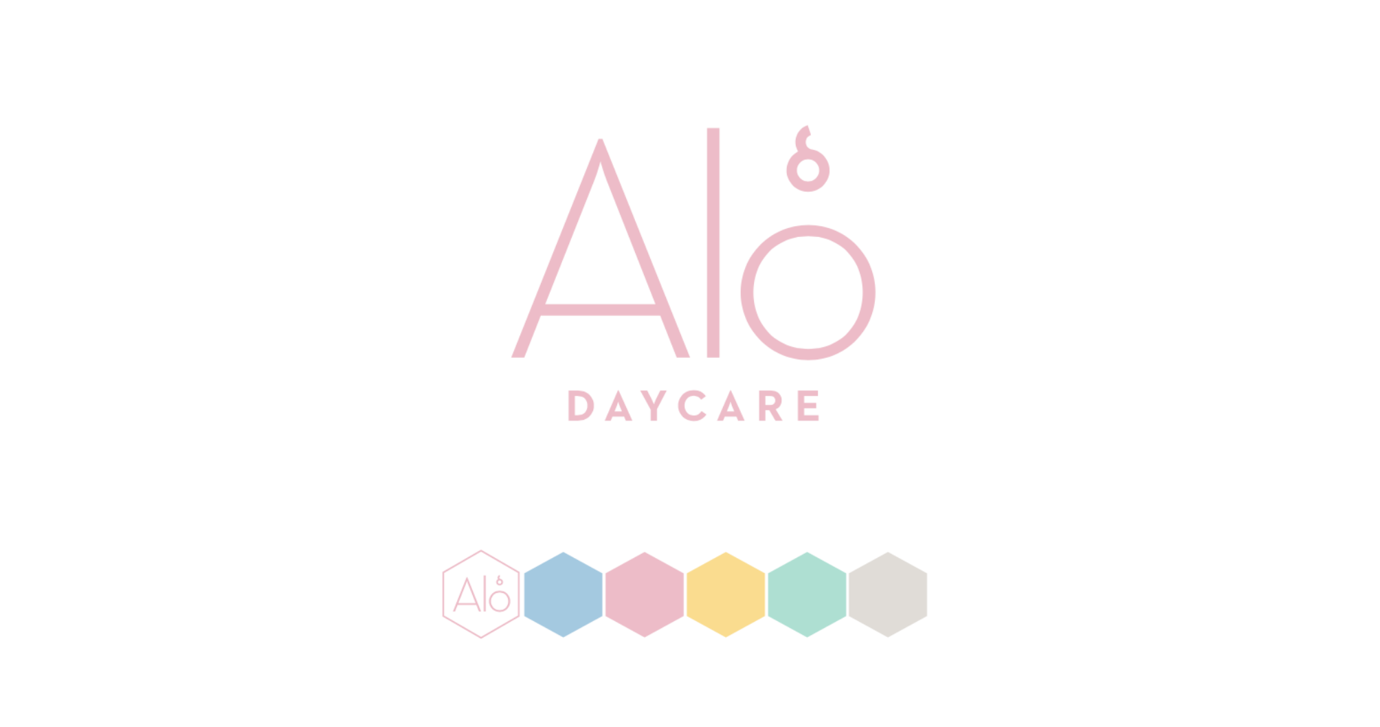 Alo Day Care Logo Design