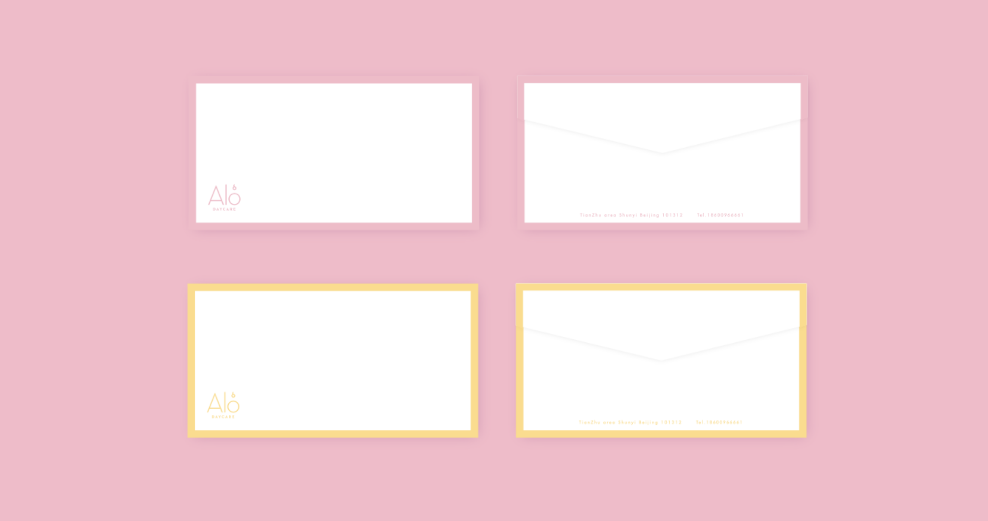Alo Envelope Design Front