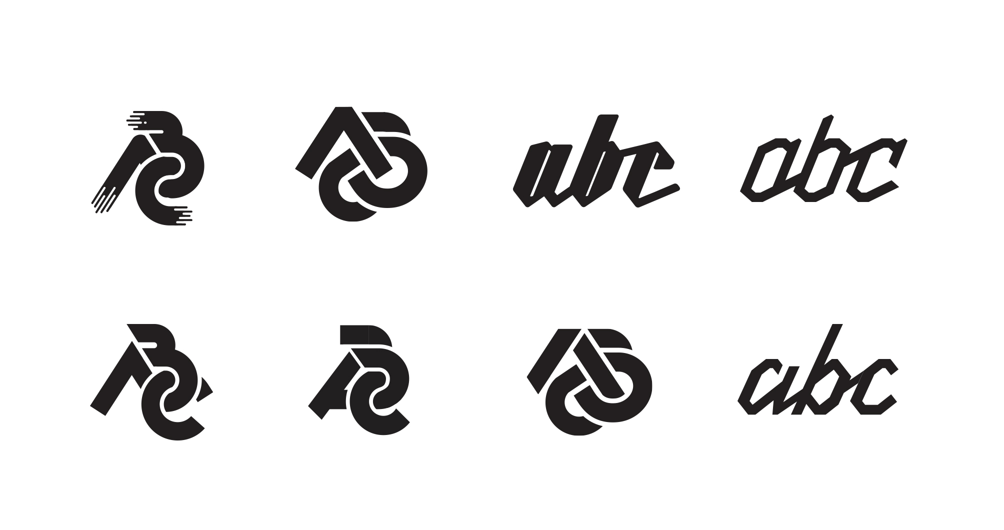 AbcDesignLab Logo Design Sketches 