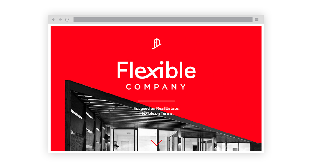 Flexible Company Web Site Mock Up